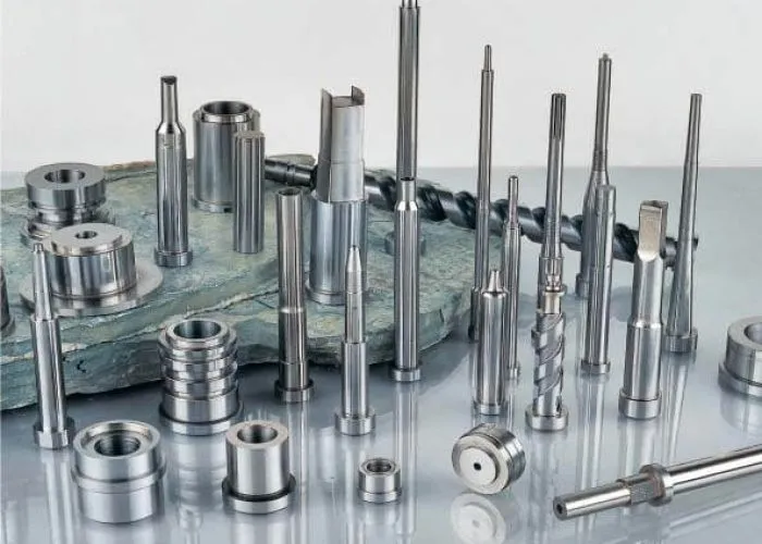 Precision mold parts manufactured by GS Machining